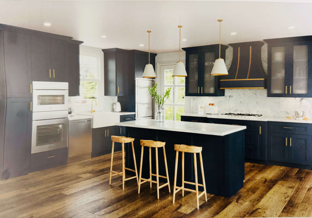 Kitchen remodeling in Fort Lauderdale with modern cabinets and island design